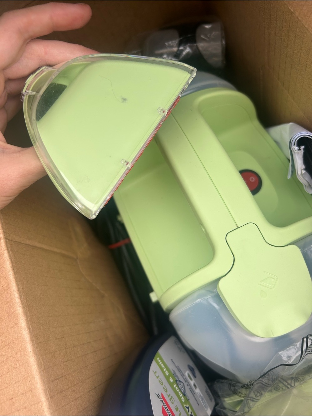 BISSELL Little Green Portable Carpet Cleaner Mini - Picture 7 of 7